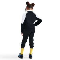 NIKE Sportswear Dri-FIT Crew Neck Trainingsanzug Kinder 010 - black/white/black/white S (128-137 cm)