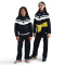 NIKE Sportswear Dri-FIT Kapuzen-Trainingsanzug Kinder 010 - black/white/white S (128-137 cm)