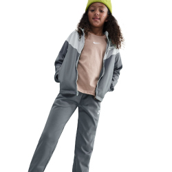 NIKE Sportswear Dri-FIT Trainingsanzug Kinder 084 - smoke grey/lt smoke grey/white S (128-137 cm)