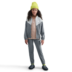 NIKE Sportswear Dri-FIT Trainingsanzug Kinder 084 - smoke grey/lt smoke grey/white S (128-137 cm)