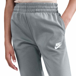 NIKE Sportswear Dri-FIT Trainingsanzug Kinder 084 - smoke grey/lt smoke grey/white S (128-137 cm)