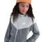 NIKE Sportswear Dri-FIT Trainingsanzug Kinder 084 - smoke grey/lt smoke grey/white S (128-137 cm)