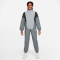 NIKE Sportswear Woven Trainingsanzug Kinder 084 - smoke grey/lt smoke grey/white XS (122-128 cm)