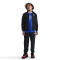 NIKE Sportswear Woven Trainingsanzug Kinder 011 - black/black/black/white XS (122-128 cm)