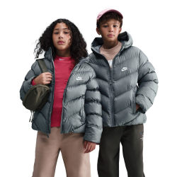 NIKE Sportswear ADP Pufferjacke Kinder 084 - smoke grey/white L (147-158 cm)