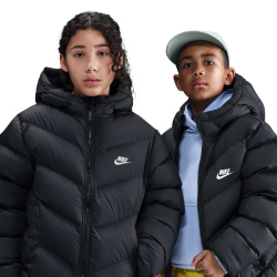NIKE Sportswear ADP Pufferjacke Kinder 010 - black/white S (128-137 cm)