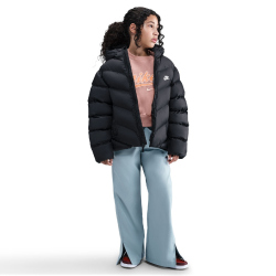 NIKE Sportswear ADP Pufferjacke Kinder 010 - black/white M (137-147 cm)