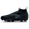NIKE Jr. Phantom 6 Academy FG/MG Fußballschuhe Kinder 003 - black/black 35.5