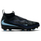 NIKE Jr. Phantom 6 Academy FG/MG Fußballschuhe Kinder 003 - black/black 35.5