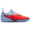 NIKE Jr. Phantom 6 Academy IC Fußballschuhe Kinder 400 - royal tint/bright crimson-black 33