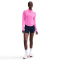 NIKE Swift Dri-FIT UV 1/2-Zip Laufshirt Damen 675 - playful pink/reflective silv L