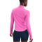 NIKE Swift Dri-FIT UV 1/2-Zip Laufshirt Damen 675 - playful pink/reflective silv L