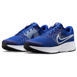 NIKE Run Defy Laufschuhe Herren 401 - deep royal blue/white-world indigo-black 40