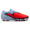 NIKE Jr. Phantom 6 Pro FG/MG Fußballschuhe Kinder 400 - royal tint/bright crimson-black 32
