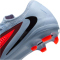 NIKE Jr. Phantom 6 Pro FG/MG Fußballschuhe Kinder 400 - royal tint/bright crimson-black 36.5