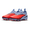 NIKE Jr. Phantom 6 Academy FG/MG Fußballschuhe Kinder 400 - royal tint/bright crimson-black 32