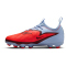 NIKE Jr. Phantom 6 Academy FG/MG Fußballschuhe Kinder 400 - royal tint/bright crimson-black 32