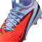 NIKE Jr. Phantom 6 Academy FG/MG Fußballschuhe Kinder 400 - royal tint/bright crimson-black 32