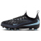 NIKE Jr. Phantom 6 Academy FG/MG Fußballschuhe Kinder 003 - black/black 32