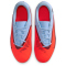 NIKE Jr. Phantom 6 Club FG/MG Fußballschuhe Kinder 400 - royal tint/bright crimson-black 36