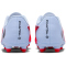NIKE Jr. Phantom 6 Club FG/MG Fußballschuhe Kinder 400 - royal tint/bright crimson-black 36