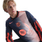 NIKE FC Barcelona Dri-FIT Academy Pro kurzarm Ausweich Trainingsshirt Herren 411 - midnight navy/bright mango S