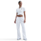 NIKE Court Cropped Poloshirt Damen 100 - white S