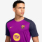 NIKE FC Barcelona Dri-FIT Strike kurzarm Trainingsshirt Herren 552 - vivid purple/midwest gold L