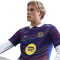 NIKE FC Barcelona Dri-FIT Academy Pro kurzarm Heim Aufwärmshirt Herren 456 - deep royal blue/midwest gold S