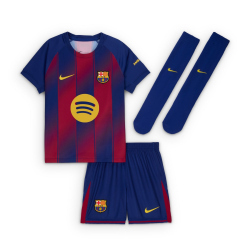 NIKE FC Barcelona Dri-FIT Stadium Heim-Minikit Kinder 456 - deep royal blue/midwest gold M (110-116 cm)