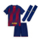NIKE FC Barcelona Dri-FIT Stadium Heim-Minikit Kinder 456 - deep royal blue/midwest gold M (110-116 cm)