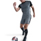 NIKE Academy Dri-FIT Fußball Shorts Herren 066 - cool grey/black/bright crimson S