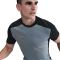 NIKE Academy Dri-FIT Fußball kurzarm Trainingsshirt Herren 065 - cool grey/black/bright crimson S