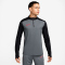 NIKE Academy Dri-FIT Fußball langarm Trainingsshirt Herren 066 - cool grey/black/bright crimson L