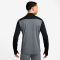 NIKE Academy Dri-FIT Fußball langarm Trainingsshirt Herren 066 - cool grey/black/bright crimson XL