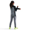 NIKE Academy 25 Dri-FIT Trainingsshirt Kinder 066 - cool grey/black/bright crimson S (128-137 cm)