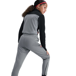 NIKE Academy 25 Dri-FIT Trainingshose Kinder 066 - cool grey/cool grey/bright crimson M (137-147 cm)