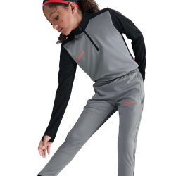 NIKE Academy 25 Dri-FIT Trainingshose Kinder 066 - cool grey/cool grey/bright crimson M (137-147 cm)
