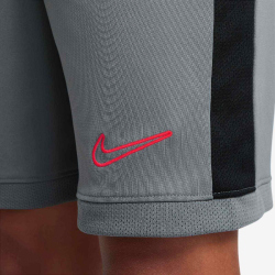 NIKE Academy 25 Dri-FIT Shorts Kinder 066 - cool grey/black/bright crimson XL (158-170 cm)
