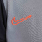 NIKE Academy 25 Dri-FIT kurzarm Trainingsshirt Kinder 065 - cool grey/black/bright crimson S (128-137 cm)