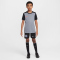 NIKE Academy 25 Dri-FIT kurzarm Trainingsshirt Kinder 065 - cool grey/black/bright crimson S (128-137 cm)
