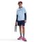 NIKE Multi Dri-FIT Fleece-Shorts (ältere Kinder, Jungen) 410 - midnight navy/celestine blue S (128-137 cm)