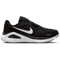 NIKE Structure 26 Laufschuhe Herren 002 - black/white-cool grey-metallic silver 39