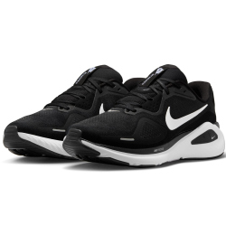 NIKE Structure 26 Laufschuhe Herren 002 - black/white-cool grey-metallic silver 42