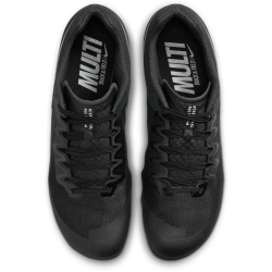 NIKE Rival Multi Spikes Leichtathletikschuhe Herren 001 - black/metallic silver-black 45.5