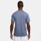 NIKE Court Advantage Dri-FIT kurzarm Tennisshirt Herren 499 - world indigo/world indigo/white S