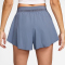 NIKE Court Ace Advantage Dri-FIT High-Waist Tennisshorts Damen 499 - world indigo/world indigo M
