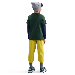NIKE Sportswear T-Shirt Kinder 323 - fir L (147-158 cm)