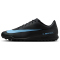 NIKE Mercurial Vapor 16 Club TF Multinocken-Fußballschuhe Herren 001 - black/ice blue 36