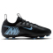 NIKE Jr. Mercurial Vapor 16 Academy FG/MG Fußballschuhe Kinder 001 - black/ice blue 32